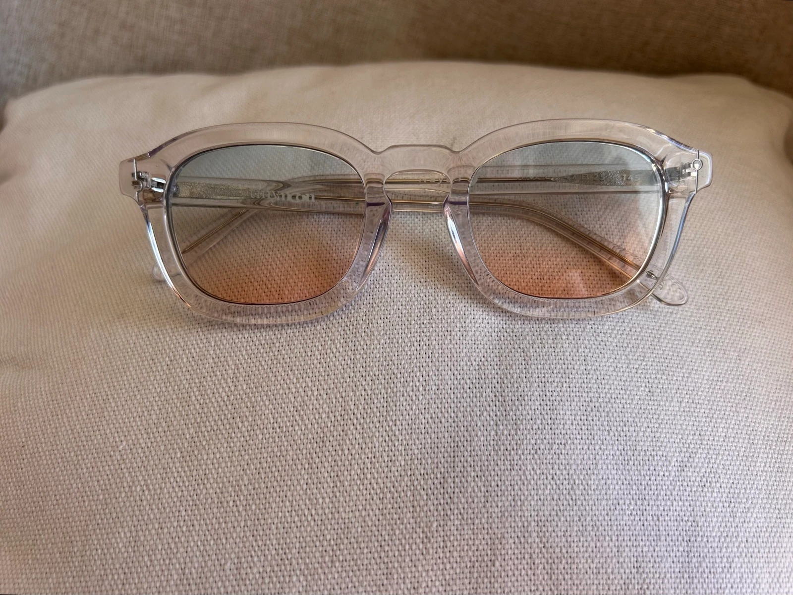 🕶️ Lunettes Tinymoon – Modèle Nayah (Monture Transparente & Verres Dégradés)